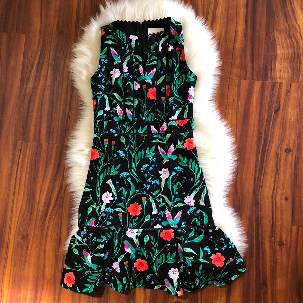 kate spade hummingbird dress